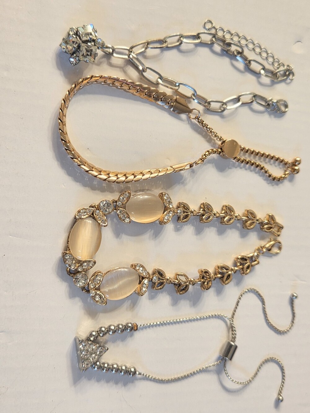Fashion Bracelwt Lot Silver And Gold Tone
